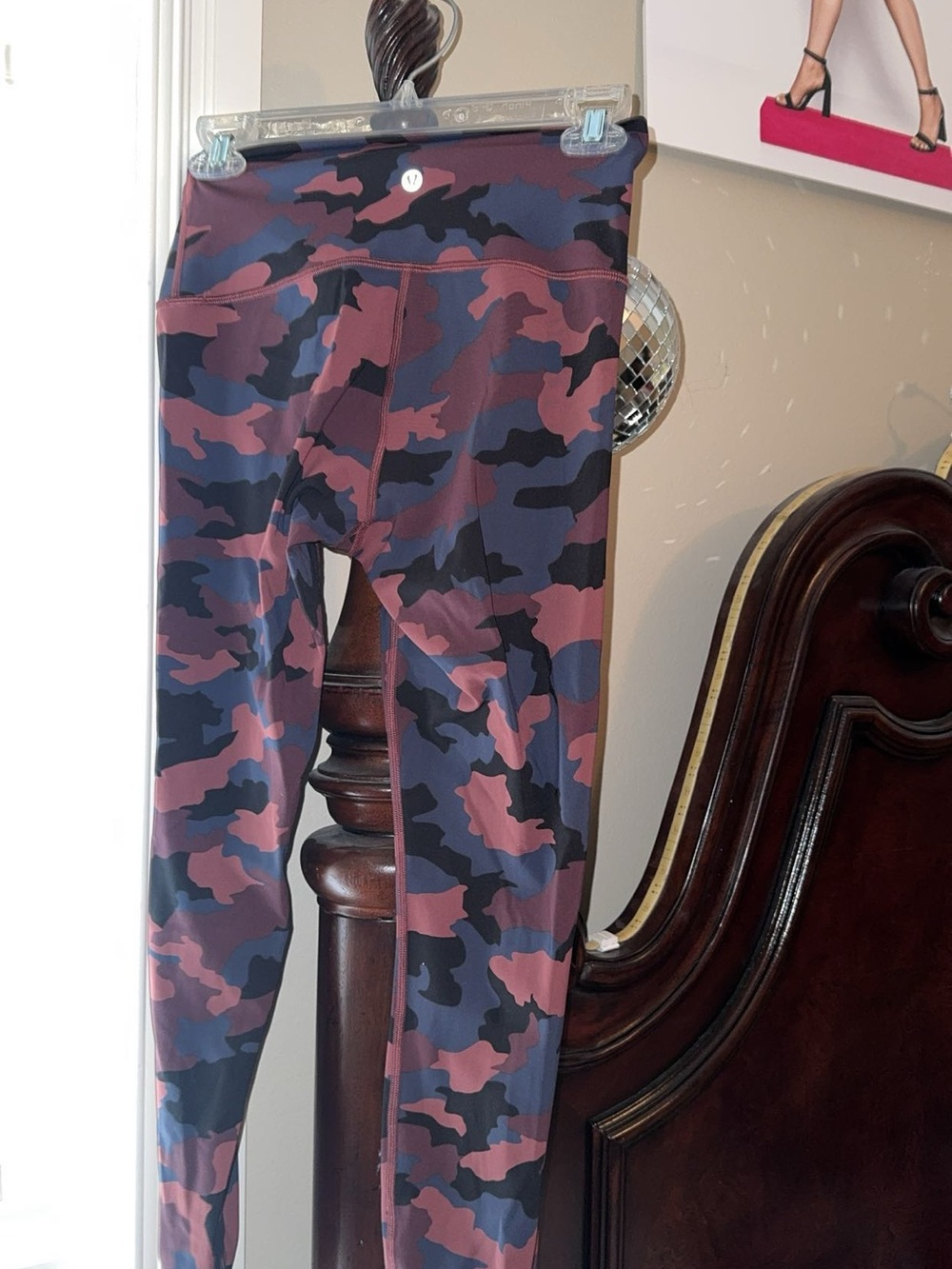lululemon athletica Women's Camo Leggings - Black & Brown